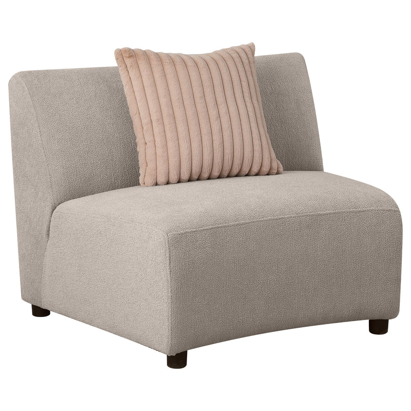 Fayette Upholstered Sectional Sofa Greige