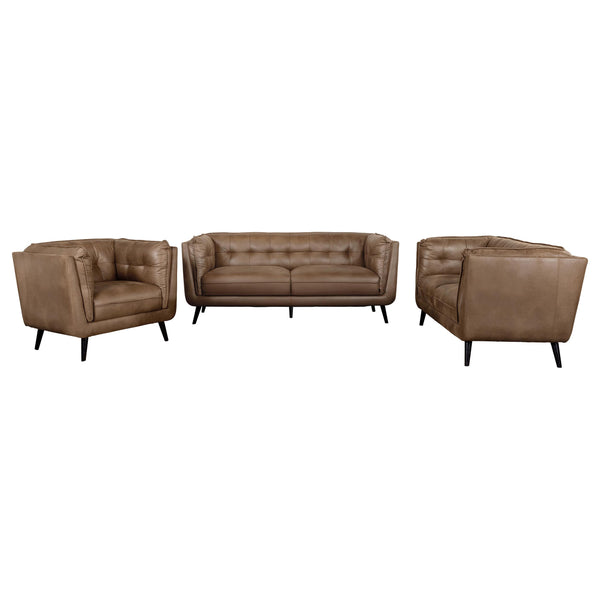 Thatcher Stationary 3 Pc Set Brown