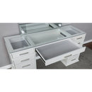 Valentina Vanity Set White & Dark Gray