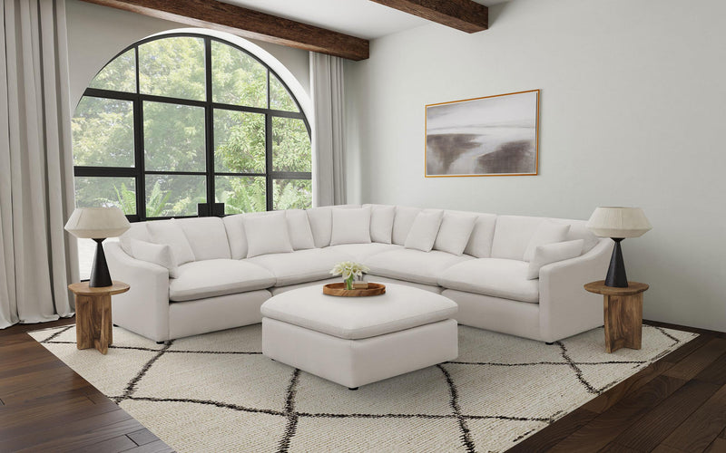 Hobson Upholstered Corner Charcoal