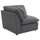 Hobson Upholstered Corner Charcoal
