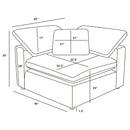 Raleigh Boucle Upholstered Modular Sectional