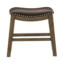 5682BRW-18 - 18 Dining Stool, Brown