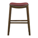 5682RED-29 - 29 Pub Height Stool, Red
