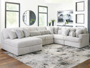 Cuddle Plush Sectional with Chaise