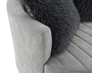 Hoople Channel Tufted Swivel Chair
