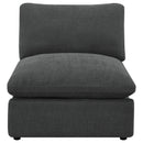 Collins Black Reclining Sectional