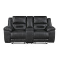 Hazen-Double Reclining Love Seat with Center Console image