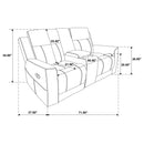 Brentwood Reclining Loveseat