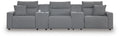 Modmax II Power Reclining Sectional with Consoles