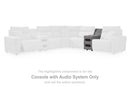 Modmax II Power Reclining Sectional with Chaise and Audio Consoles
