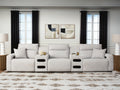 Modmax II Power Reclining Sectional with Audio Consoles