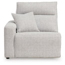 Modmax II Power Reclining Sectional with Chaise and Audio Consoles