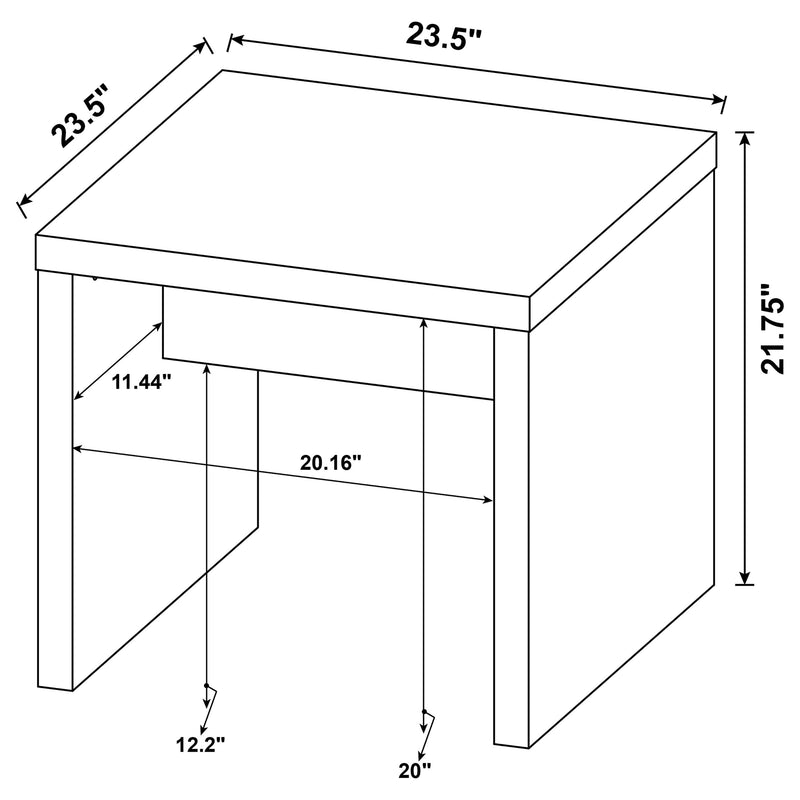 Lynette End & Side Table