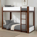 Terri Twin/Twin Bunk Bed+Mattress