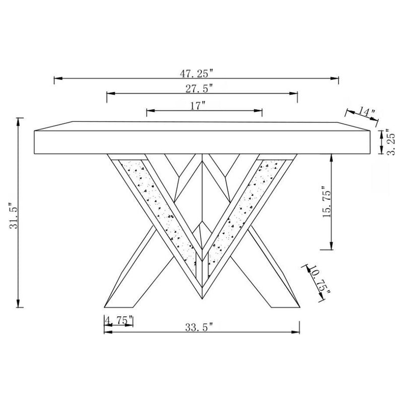 Taffeta Console Table