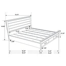 Woodmont Panel Platform Storage Bed