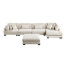 Traverse-(5)5-Piece Modular Sectional with Reversible Chaise and Ottoman image