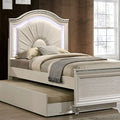 Allie Bed Beige & Pink