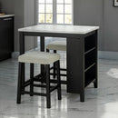 Chalcedony 3 Pc. Dining Table Set
