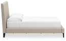 Cielden Upholstered Bed with Roll Slats