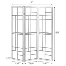 Katerina Three-Panel Room Divider