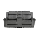 9204CC-2 - Double Reclining Love Seat with Center Console