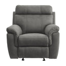 9301GRY-1 - Glider Reclining Chair