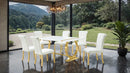 Holbaek 7 Pc 80" Dining Table Set