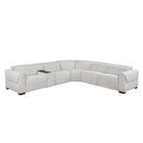 McPherson-(6)6-Piece Modular Power Reclining Sectional with Power Headrests, Charging Ports image