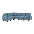 Garren-(6)6-Piece Sectional with Storage image