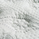 SIDDALEE White/Gray 16" Euro Pillow Top Mattress