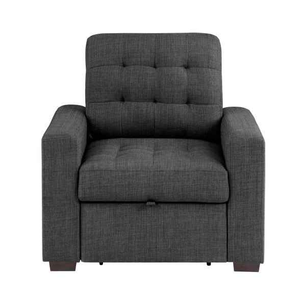 9916DG-1 - Chair with Pull-out Ottoman