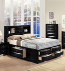 Acme Ireland King Storage Bed in Black 21606EK