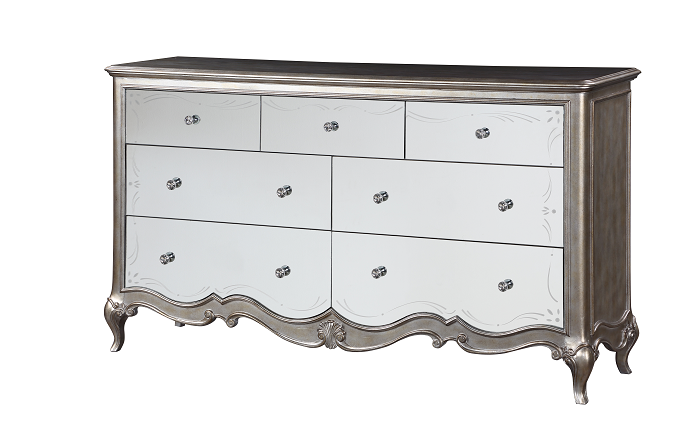 Esteban Antique Champagne Dresser (Jewelry Box)