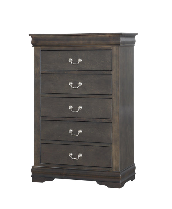 Louis Philippe Dark Gray Chest image