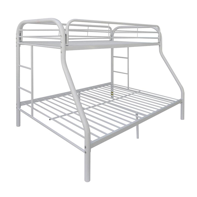 Tritan White Bunk Bed (Twin XL/Queen)