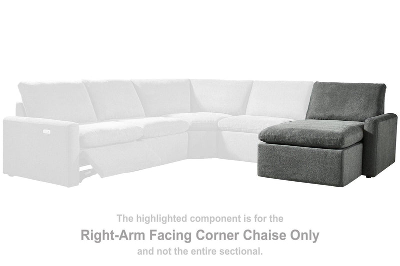 Hartsdale 3-Piece Right Arm Facing Reclining Sofa Chaise