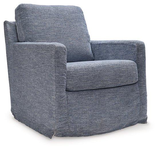 Nenana Next-Gen Nuvella Swivel Glider Accent Chair image