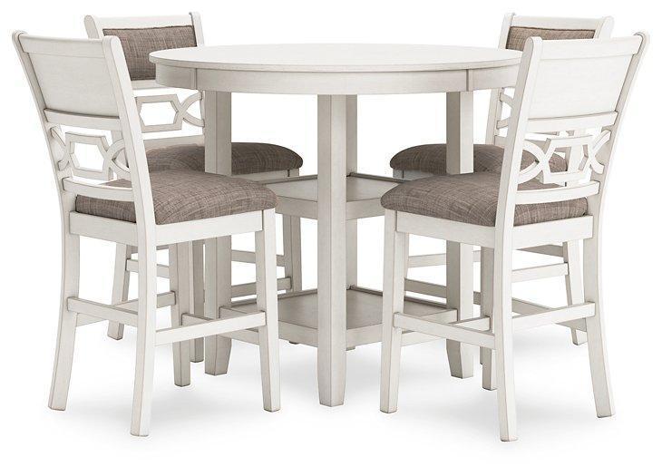 Erinberg Counter Height Dining Table and 4 Barstools (Set of 5) image