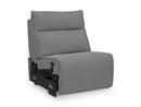 Modmax II Reclining Sectional with Double Chaise and Audio Consoles