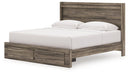 Elbrim Panel Storage Bed