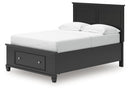 Lanolee Panel Storage Bed