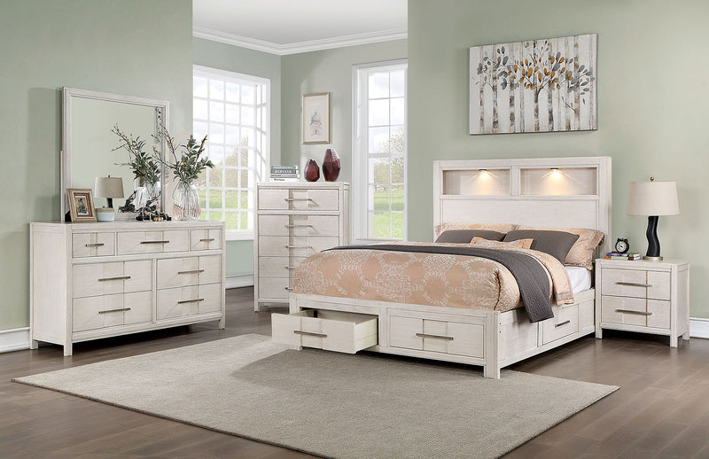 KARLA 5 Pc. Queen Bedroom Set w/ Chest