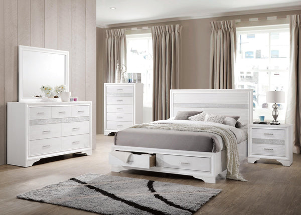 205111KE S5 E KING 5PC SET (KE.BED,NS,DR,MR,CH)