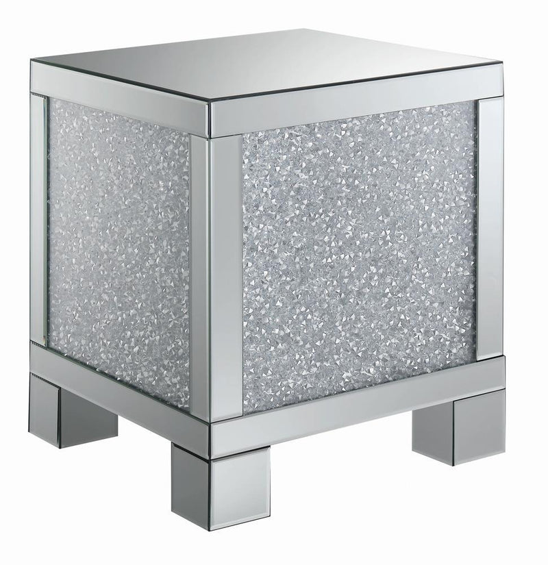 G722497 Contemporary Silver Side Table