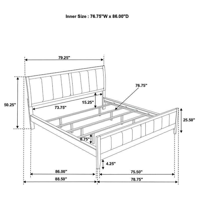 Wilkes Eastern King, Cal.King, Full, Twin, & Queen Bed