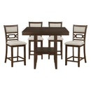 Hutchinson 5-Piece Pack Counter Height Set