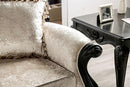 Acapulco White & Espresso Sofa