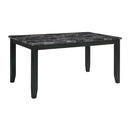 Adia 7 Pc Dinning Table Set Grey & Brown